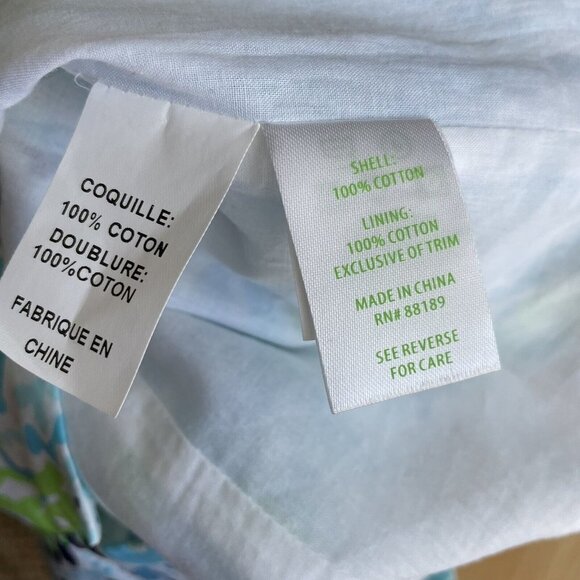 Lilly Pulitzer Janice Shift Dress Spa Blue Lets Cha Cha - Picture 8 of 8